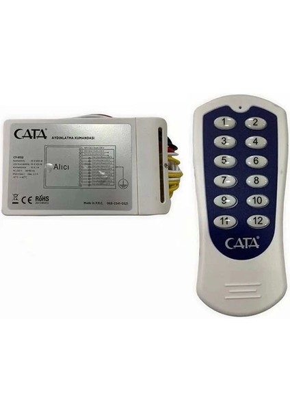 CT-9152 Aydınlatma Kumandası 10'lu