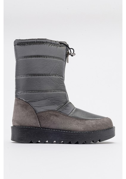 Vay Platin Fermuarlı Kadın Kar Botu indirimleri