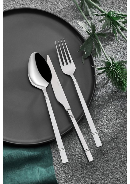 Boğaziçi 24 Parça Çatal Kaşık Bıçak Seti 18/10