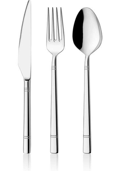 Boğaziçi 24 Parça Çatal Kaşık Bıçak Seti 18/10 fırsatları