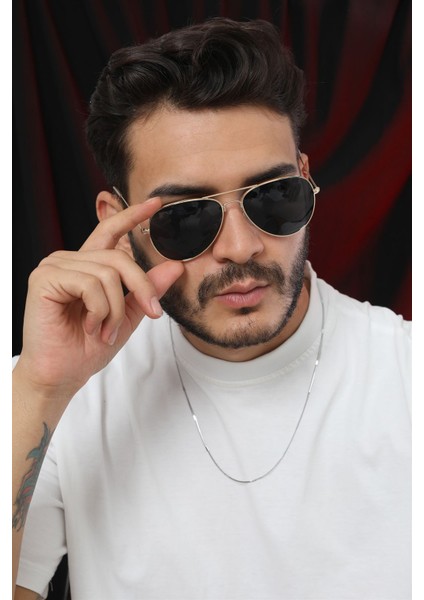 Unisex Montess Sunglasses Güneş Gözlüğü Siyah