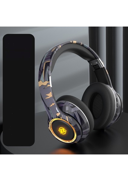 Graffiti Kulaklık Kablosuz Bluetooth Kulaklık Aydınlık Gürültü Azaltma (Yurt Dışından)