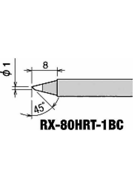 RX-80HRT Havya Uçları - Yedek Parça