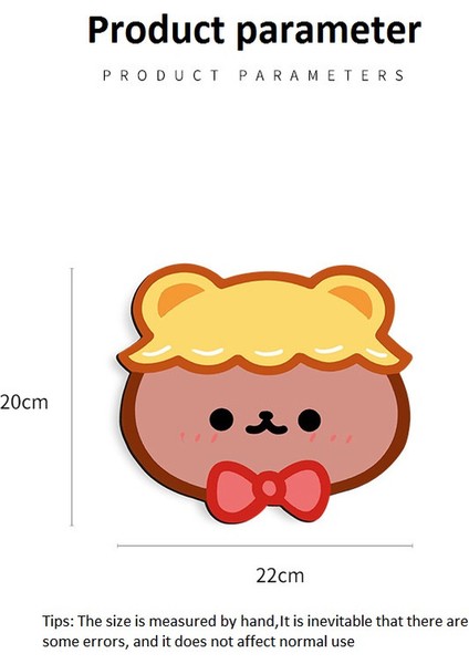 Sevimli Ayı Mouse Pad (Yurt Dışından)