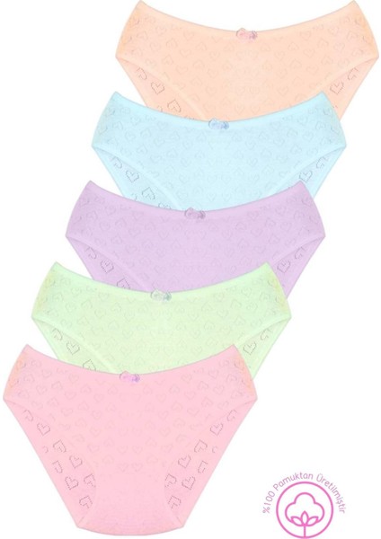 020 Kalpli %100 Pamuk 5'li Çocuk Külot Paketi 020-V2 modelleri