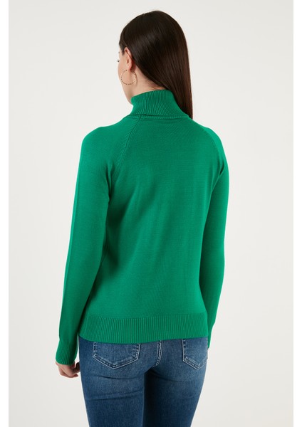 Balıkçı Yaka Slim Fit Ince Triko Kazak Bayan Kazak 23K0401K1 indirimleri