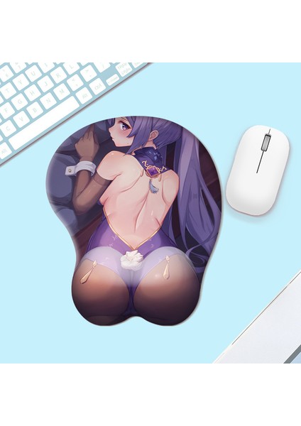 Karikatür Desen Silikon Bilek Mouse Pad (Yurt Dışından)