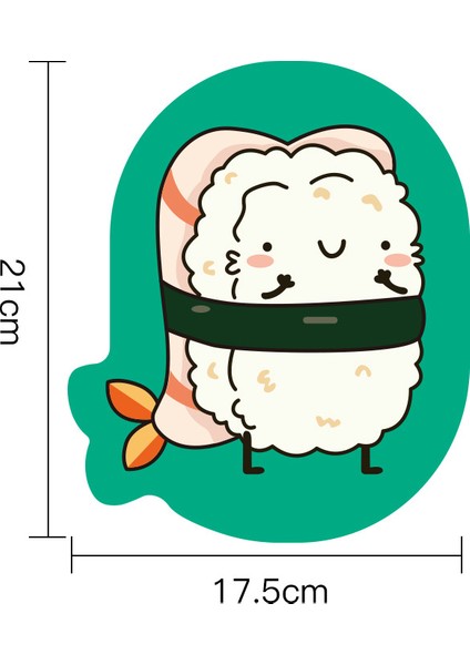 Su Geçirmez Kalınlaşmış Özel Şekilli Kişiselleştirilmiş Mouse Pad (Yurt Dışından)