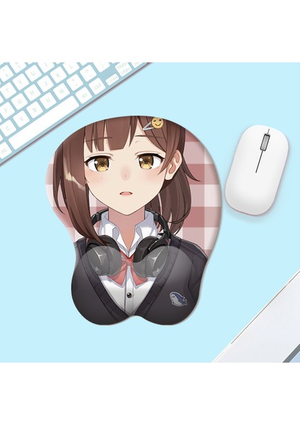 Karikatür Desen Silikon Bilek Mouse Pad  (Yurt Dışından)