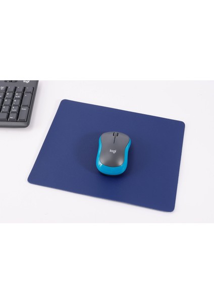 Deri Bilgisayar Ofis Düz Renk Mouse Pad (Yurt Dışından)