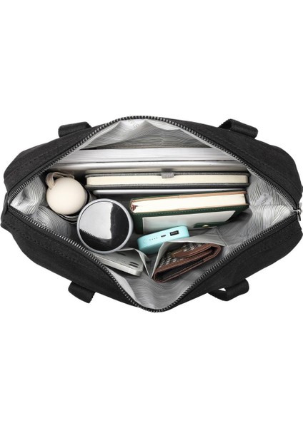 Nano Metalik Kumaş Kadın Omuz Çantası BC 3127 - Metalik Siyah indirimleri