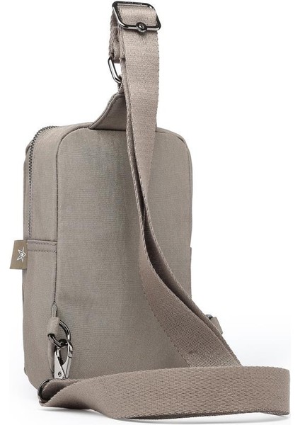 Krinkıl Kumaş Bodybag Uniseks Postacı Çantası BC 3105 - Vizon fiyatları