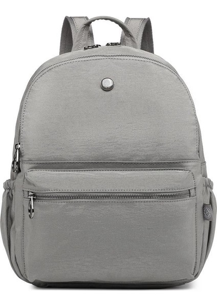 Nano Metalik Kumaş Büyük Boy Kadın Sırt Çantası Smart Bags 3125