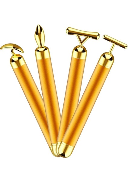 Gold Massager Titreşimli Yüz Masaj Aleti Seti