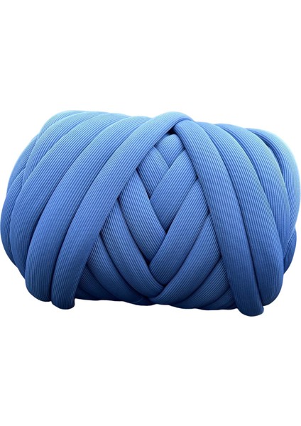 250G Tıknaz Iplik Hacimli Iplik Tığ Dıy Örgülü Düğüm Atma Battaniye Uzunluğu 65.6ft Derin Mavi (Yurt Dışından) fırsatları