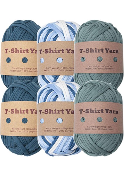 6 T Shirt El Örgü Ği Şeklindeki Sepetleri Halı Yapımı Için (Yurt Dışından) modelleri