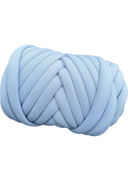 1000G Tıknaz Iplik Kol Örgü Ipliği Tığ Işi Uzunluğu 3149 Inç Jumbo Boru Şeklinde Açık Mavi (Yurt Dışından)