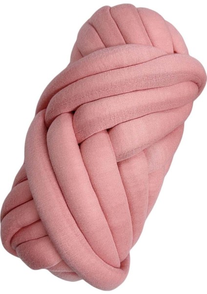 El Örgüsü Için Kalın Örgü Ipi, Süper Yumuşak Büyük Hacimli Kol Örgü Ipi Pembe (Yurt Dışından)