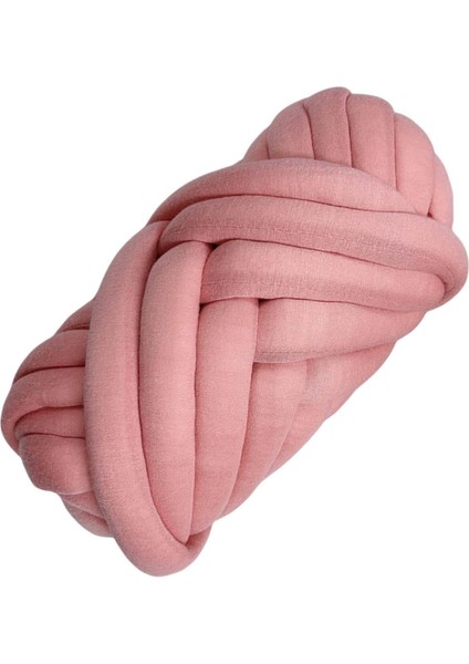 El Örgüsü Için Kalın Örgü Ipi, Süper Yumuşak Büyük Hacimli Kol Örgü Ipi Pembe (Yurt Dışından)