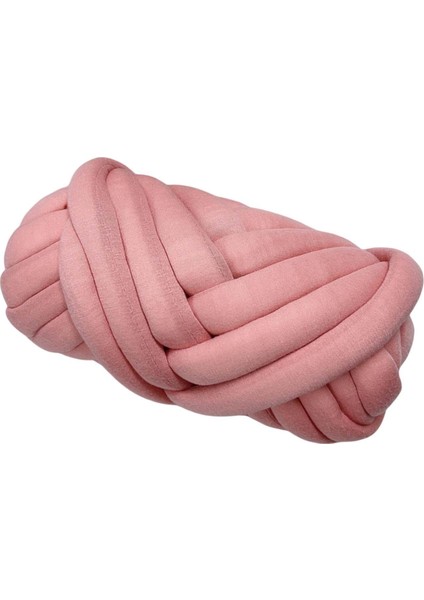 El Örgüsü Için Kalın Örgü Ipi, Süper Yumuşak Büyük Hacimli Kol Örgü Ipi Pembe (Yurt Dışından)