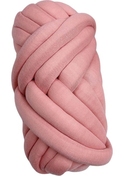 El Örgüsü Için Kalın Örgü Ipi, Süper Yumuşak Büyük Hacimli Kol Örgü Ipi Pembe (Yurt Dışından)