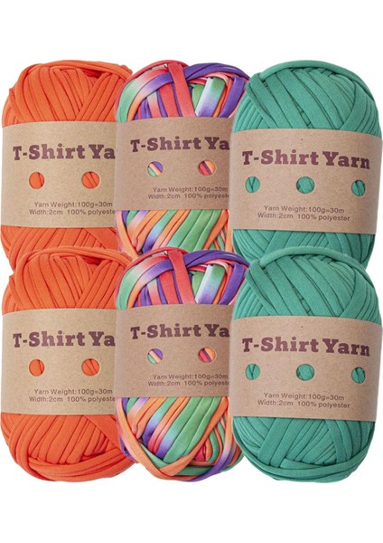 6x T Gö Ipliği El Örgü El Sanatları Tığ Işıkanabilir Çanta Yapımı Malzemesi B (Yurt Dışından) modelleri