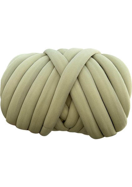 Polyester Kalın Iplik, Jumbo Borulu Iplik, Yumuşak Yıkanabilir Örgü Hacimli Tıknaz Zeytin (Yurt Dışından) fırsatları