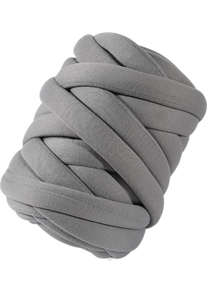 Düğüm Battaniye Halısı Için 500G/1.1LBS Kalın Iplik 25MM Tüp Ipliği Gri (Yurt Dışından) fırsatları