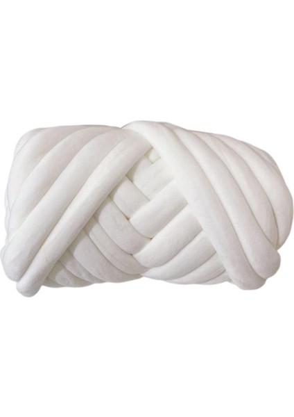 Kalın Iplik Tüpü Hacimli Dev Iplik Tüpü Ipliği Kol Örgüsü Için 2,2 Lbs Beyaz (Yurt Dışından) modelleri