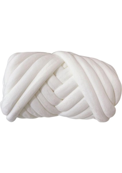 Kalın Iplik Tüpü Hacimli Dev Iplik Tüpü Ipliği Kol Örgüsü Için 2,2 Lbs Beyaz (Yurt Dışından) fırsatları