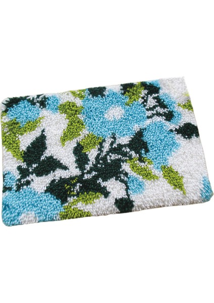 Çiçek Halı Setleri Nakış Halı El Yapımı Festival Hediye Parti Favor Odası Çocuk Şkinler Için Yapma Kitleri, Mavi Çiçek (Yurt Dışından) fiyatları