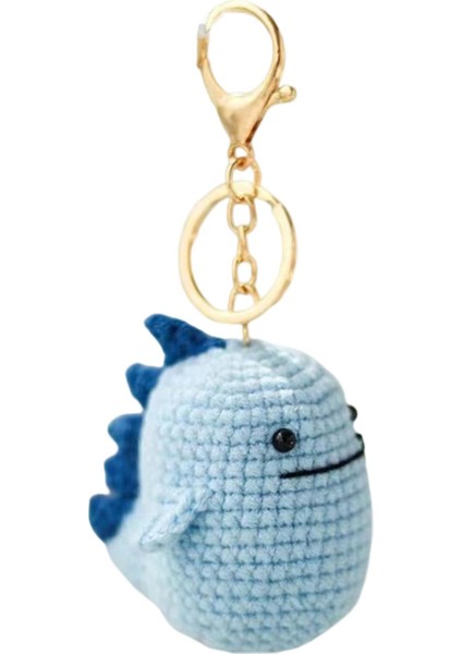 Dıy Dinozor Tığ Işi Yıl Hediye Noel Dekorasyon Mavi (Yurt Dışından) fiyatları