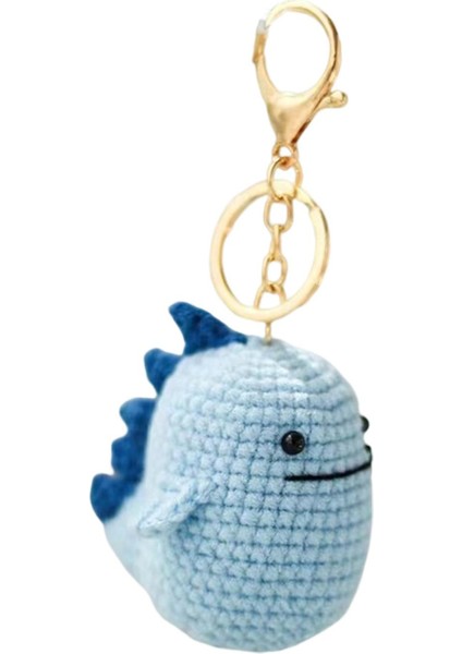 Dıy Dinozor Tığ Işi Yıl Hediye Noel Dekorasyon Mavi (Yurt Dışından) indirimleri