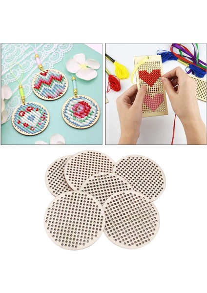 30 Ahşap Ş Kolye Boş Takılar Bitmemiş Ahşap Şekiller Asılı 6.5 cm Yuvarlak (Yurt Dışından) modelleri