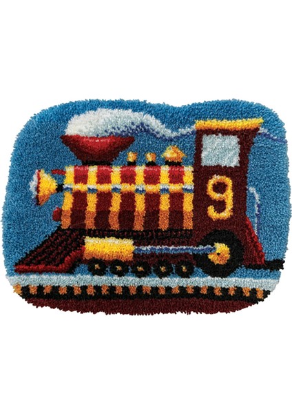 Mandal Halı, Dıy Tığ Işi Tığ Bitmemiş I I I Tren (Yurt Dışından)