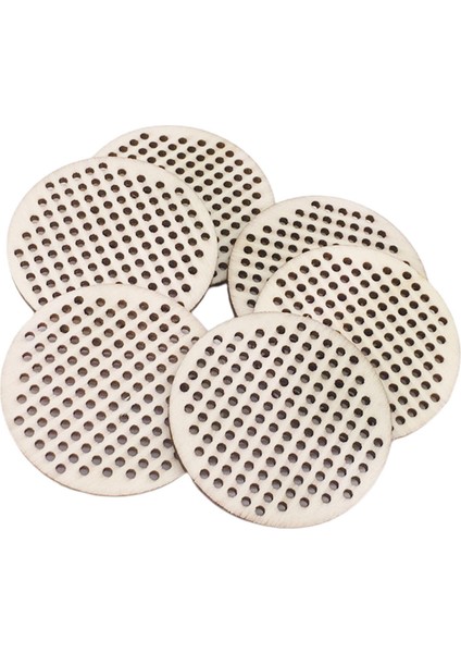 30 Ahşap Ş Kolye Boş Charms Bitmemiş Ahşap Şekiller Asılı 5 cm Oval (Yurt Dışından) fiyatları