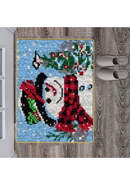20''X15'' Akrilik Ş Noel Mandalı Halı Setleri Tam Set , Eşarp (Yurt Dışından) indirimleri