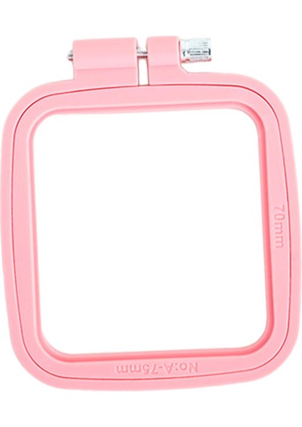 Nakış Çemberler Çerçeve Makrome Zanaat Dıy Ev Düğün Parti 7x7.5 cm (Yurt Dışından)