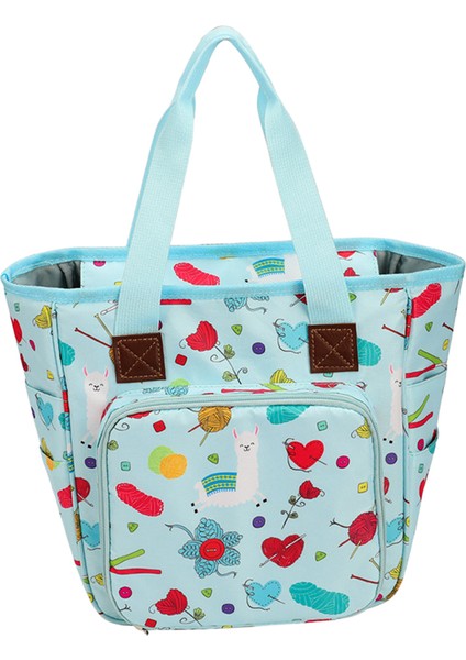 Örgü Çanta Tığ Işi Omuz Ği Yün Dıy Ş Depolama 1 (Yurt Dışından)