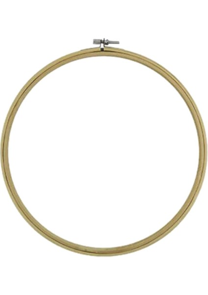 Takı Yapımı Hediyeler Için Yuvarlak Ahşap Çerçeveler Nakış Davulları 23 cm 9 Inç (Yurt Dışından)