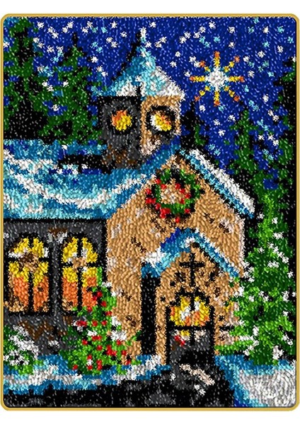 Noel Mandalı Halı Şkinler Için Dıy El Sanatları, Çok , Ev (Yurt Dışından)