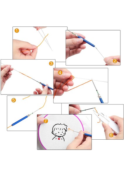 Nakış Dıy Ş Aksesuar 3 ile Punch (Yurt Dışından) fırsatları