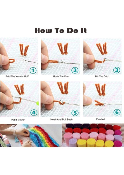 Kitler Halı Halı Yapımı Işış Tığ Işi Odası Oturma Odası Ği Kitleri (Yurt Dışından) modelleri