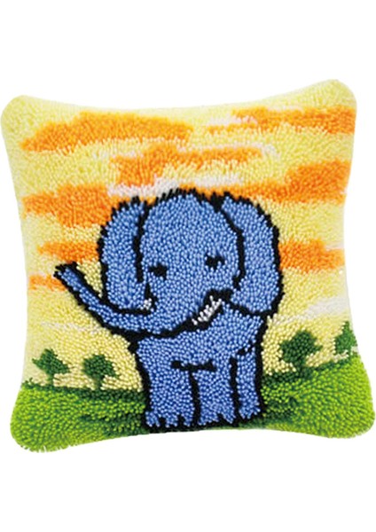 Mandal Halı Yapımı Dıy Şkinler Nakış I Fil (Yurt Dışından)