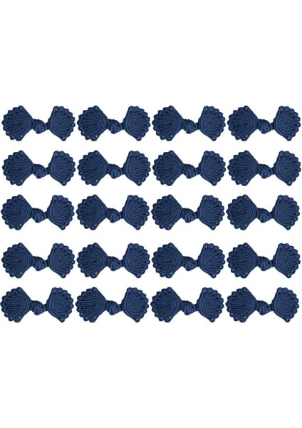 20 Çift Yaprak Tasarım Çin Knot Kapakları Hanfu Çanta Kostüm Bağlantı Elemanları Donanma (Yurt Dışından) modelleri