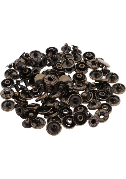 30 Takım Pirinç Çıtçığlantı I Çıtçıt Düğme Ş 17MM (Yurt Dışından)