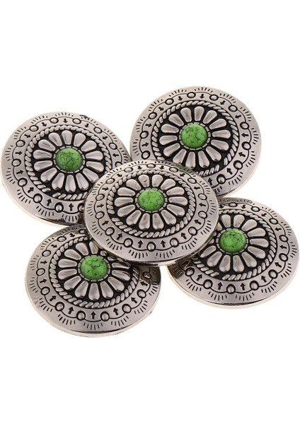 5'li Perçin Western Dıy El Işi Düğ, 30MM E (Yurt Dışından)