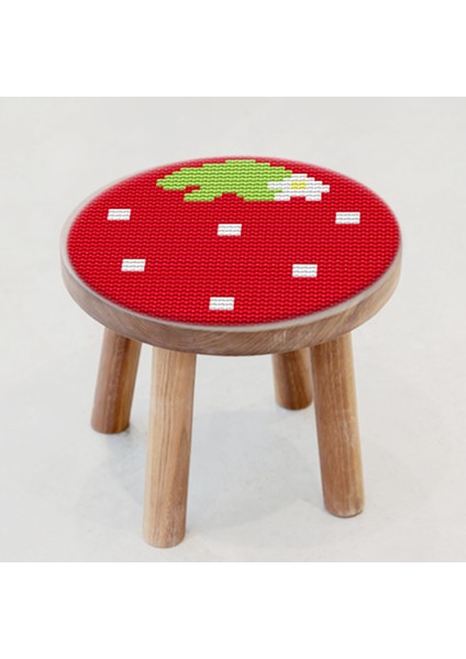 Prettyia Karikatür Katlanır Halı Dıy Iı Nakış Çilek (Yurt Dışından) fiyatları