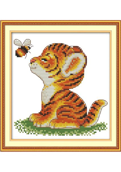 I Damgalı Kanaviçe, Baş Için Sayı 18X19CM ile (Yurt Dışından) fırsatları