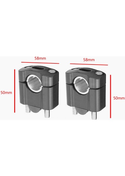 2 Evrensel Motosiklet 28MM Kelepçesi (Yurt Dışından) indirimleri